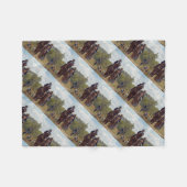 müde Soldaten für Gewerkschaft Fleecedecke (Vorderseite (Horizontal))