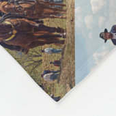 müde Soldaten für Gewerkschaft Fleecedecke (Ecke)