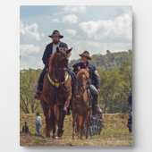 müde Soldaten für Gewerkschaft Fotoplatte (Vorderseite)