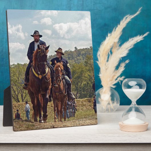 müde Soldaten für Gewerkschaft Fotoplatte (Seite)