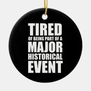 Müde, Teil eines bedeutenden historischen Ereigni Keramik Ornament