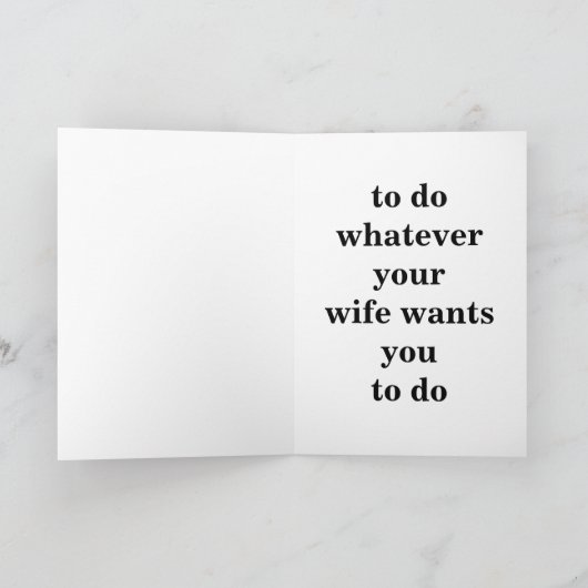 müde und frei karte (Innenseite)