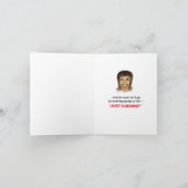 Müde und Sleepy, ein großer Witz Karte (Innenseite)