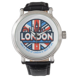 müde von London Armbanduhr