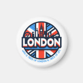 müde von London Magnet (Vorne)