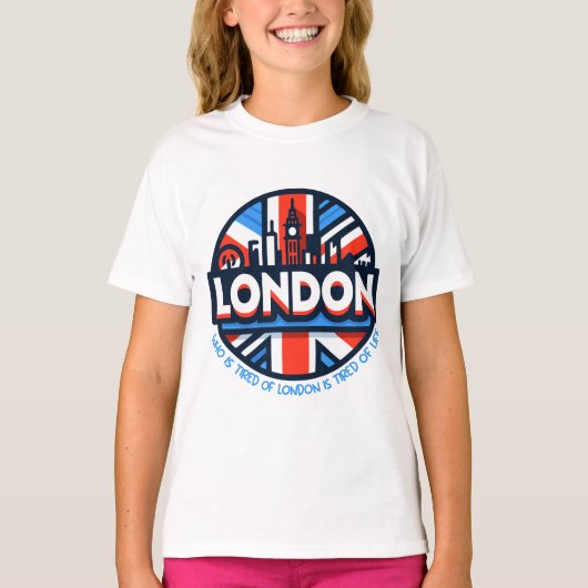 müde von London T-Shirt (Vorderseite)