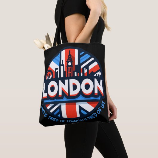 müde von London Tasche (Von Nahem)