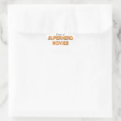 Müde von Superhelden Stern-Aufkleber (Tasche)