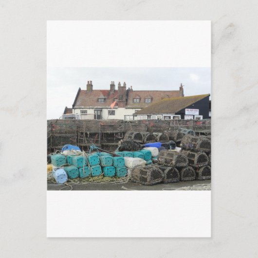 Mudeford Quay, Christchurch Postkarte (Vorderseite)