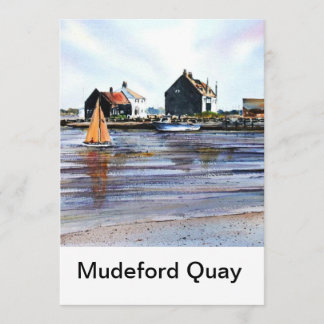 Mudeford Quay Greeting Cards No1 Karte