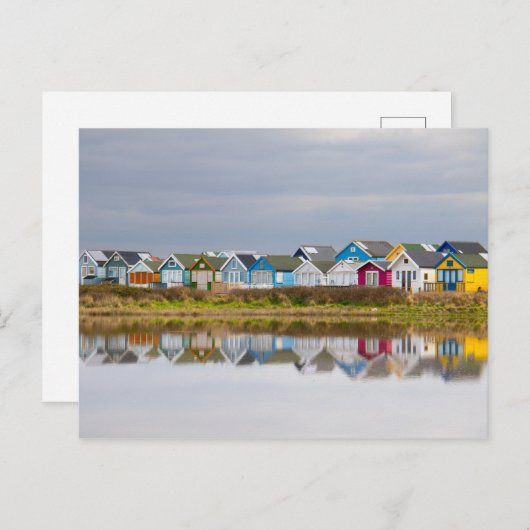 MUDEFORD SANDBANK, DORSET, ENGLAND POSTKARTE (Vorne/Hinten)
