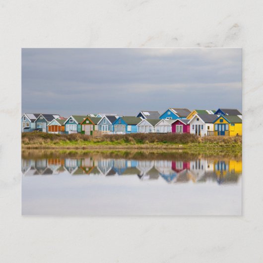 MUDEFORD SANDBANK, DORSET, ENGLAND POSTKARTE (Vorderseite)