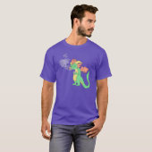 müder Drache (dunkle vers.) T-Shirt (Vorne ganz)