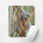 Müder Koala Mousepad (Mit Mouse)