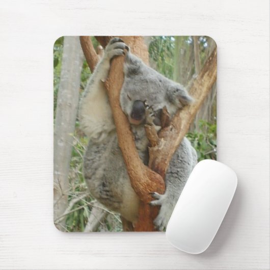 Müder Koala Mousepad (Mit Mouse)