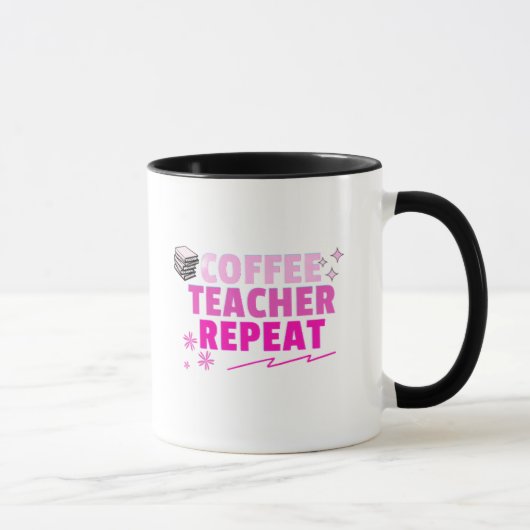 Müder-Lehrer-Club-Tasse – Lustiges Geschenk für Le Tasse (Rechts)