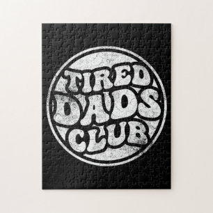 Müder Väter Club Lustig Puzzle