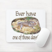 Müdes Eichhörnchen Mousepad (Mit Mouse)