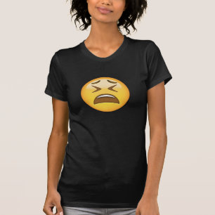 Müdes Gesicht Emoji T-Shirt