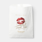 Mudge Proof Lips - Rot Geschenktütchen (Vorderseite)