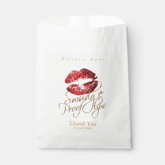 Mudge Proof Lips - Rot Geschenktütchen (Vorderseite)
