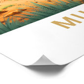 Mudgee Australia Travel Print Poster (Ecke)