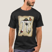 MudgeWare Pirate Pi Day Treasure Map T-Shirt (Vorderseite)