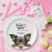 Mudi Dog Pappteller (Party)