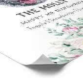 Mudi Hund Signature Drink Sign Poster (Ecke)