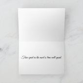 Mudlark Broken Blue China Faltkarte Karte (Innenseite)