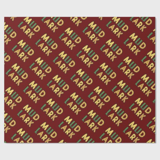 Mudlark Geschenkpapier (Flach)