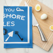 Mudlarking Hobby-Geschenk Geschirrtuch (Viertel Falte)