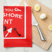 Mudlarking Hobby-Geschenk Geschirrtuch (Viertel Falte)