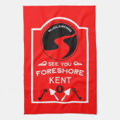 Mudlarking Hobby-Geschenk Geschirrtuch (Vertikal)