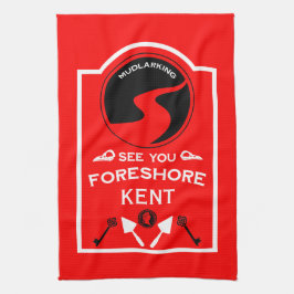 Mudlarking Hobby-Geschenk Geschirrtuch