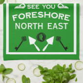 Mudlarking Hobby-Geschenk Geschirrtuch (Gefaltet)