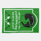 Mudlarking Hobby-Geschenk Geschirrtuch (Horizontal)