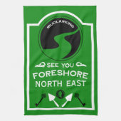 Mudlarking Hobby-Geschenk Geschirrtuch (Vertikal)