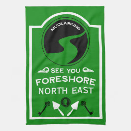 Mudlarking Hobby-Geschenk Geschirrtuch