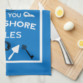 Mudlarking Hobby-Geschenk Geschirrtuch (Viertel Falte)