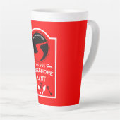 Mudlarking Hobby-Geschenk Milchtasse (Rechte Ecke)