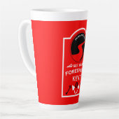 Mudlarking Hobby-Geschenk Milchtasse (Linke Ecke)