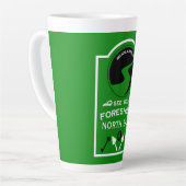 Mudlarking Hobby-Geschenk Milchtasse (Linke Ecke)