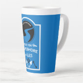 Mudlarking Hobby-Geschenk Milchtasse (Rechte Ecke)