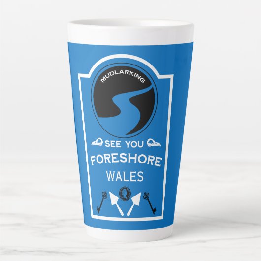 Mudlarking Hobby-Geschenk Milchtasse (Vorderseite)