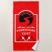 Mudlarking Hobby-Geschenk Strandtuch (Vorderseite)