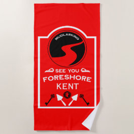 Mudlarking Hobby-Geschenk Strandtuch