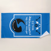 Mudlarking Hobby-Geschenk Strandtuch (Vorderseite)