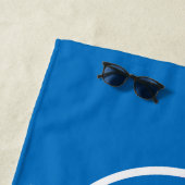 Mudlarking Hobby-Geschenk Strandtuch (Beispiel)