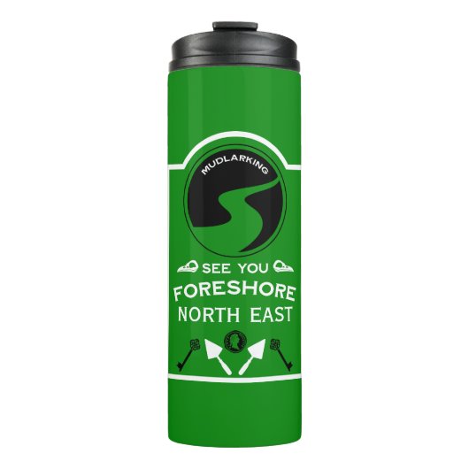 Mudlarking Hobby-Geschenk Thermosbecher (Vorderseite)